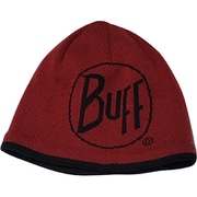 KNITTED & POLAR HAT BUFF 111000 425_LOGO RED [アウトドア ニット帽]