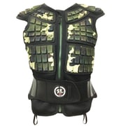 YOROI POWER VESTYR511 CAMO Lサイズ [スキー プロテクター メンズ]