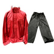 オールウェザースーツ 2 メンズ 3L PN-AQR06-3L R00_レッド 3Lサイズ [アウトドア レインウェア]