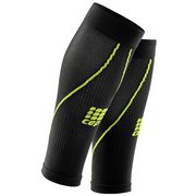 MEN CALF SLEEVES 2.0 WS55 BLK/GRN Vサイズ [コンディショニングウェア]