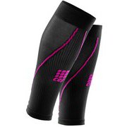 WOMAN CALF SLEEVES 2.0 WS45 BLK/PINK IVサイズ [コンディショニングウェア]