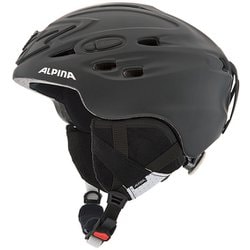 ALPINA マットブラック ヘルメット ゴーグル付き ヨドバシ.com - アルピナ ALPINA NAX ブラックマット 55-59cm