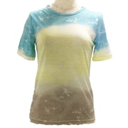 Ws プリントショートTシャツ I 232 マルチサックス Sサイズ [アウトドア カットソー レディース]
