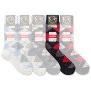 ラム アーガイル クライマー 5305 ネイビー(AT) Mサイズ(24-26cm) [アウトドア ソックス]