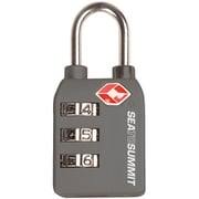 TSAトラベルロック コンビネーション ST85071 グレー [トラベル用品 ダイヤルロック南京錠]
