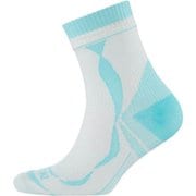 1121502 144 WHT/AQAS WOMENS THIN ANKLE SO S 144 WHT/AQA [アウトドア ソックス]