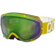 40112 SAMARIUM YELLOWLOBES Matte Black/18 [スキーゴーグル 眼鏡対応]