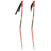6363784105LEKI ネオンレッドブラック105WORLDCUP L 105cm ネオンレッドブラック 2本セット [スキー ストック 一般]