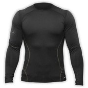MEN F9 ENDURANCE 8K CREW HC9441 103_BLACK/BLACK XLサイズ [アウトドア アンダーウェア メンズ]