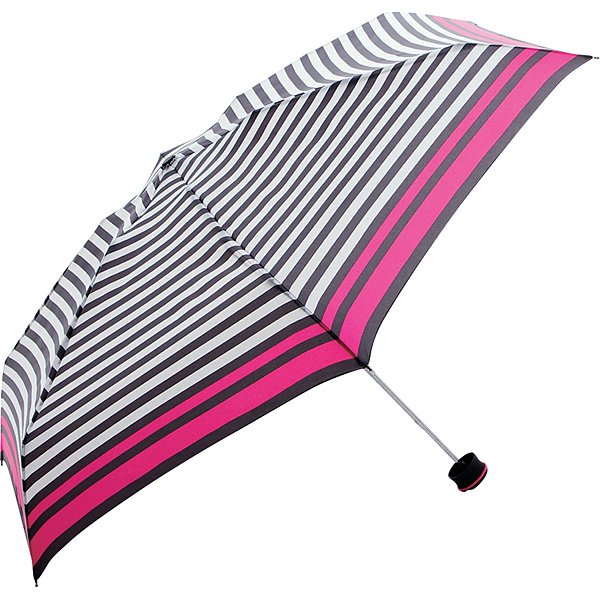 H.スマートデュオ 54503 Stripe BK/WH [折りたたみ傘]