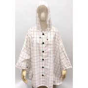 .レインポンチョ III 58173 Twill Check [アウトドア レインウェア]