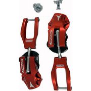 Z752652 RT BUCKLE SET K354 red 6/7 [スキーパーツ]