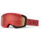 REV 7083090 Red/Black Zoom Amber Rose40 [スキーゴーグル 眼鏡対応]