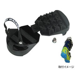 FOOT WALKER スキー ブーツ用アクセサリ BLACK YH14-299-021