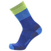 P62562 Deep TealLHIKING BLOCK STRIPE MED L Deep Teal [アウトドア ソックス]