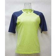 Ws 2トーン ウルトラライト ショートTシャツ J 320 ライム Lサイズ [アウトドア カットソー レディース]