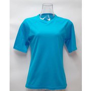 Ws ウルトラライト ショートTシャツ J 322 アクア Sサイズ [アウトドア カットソー レディース]