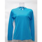 Ws ウルトラライト ロングTシャツ J 325 アクア Mサイズ [アウトドア カットソー レディース]