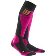 WOMEN SKI MRN SOCKS WP40 BLK/PINK サイズ4 [ソックス]