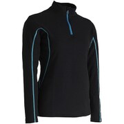 BT/ウィメンズジップシャツ Z2MA7425 09 ブラック Mサイズ [アンダー タイツ レディース]