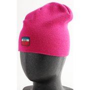 Logo Beanie 161 4 9016 Cerise [アウトドア 帽子]
