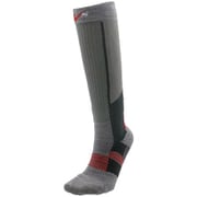 V2-SW103 スキンウール・タビ型 薄手・ロング丈 グレー Lサイズ(26-28cm) [スキーソックス ユニセックス]