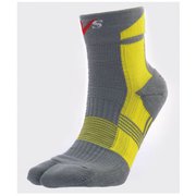 V2-SW151 GRY/YE Mサイズ(24-26cm) [スキーソックス ユニセックス]