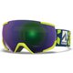 16：10＋MAP ASIANFIT 16832126043 NEON YELLOW/GREEN PLASMA MIRROR [スキーゴーグル 眼鏡対応]