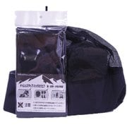 メッシュスタッフバックスクエアー（ローバック） RO-MSTBS BK [スタッフバッグ]