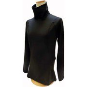 UA COLDGEAR ARMOURモック WGF3300 BLK LGサイズ [コンディショニングウェア レディース]