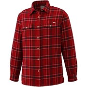 BTウールトレイルシャツ W A2JC6703 62 レッド Lサイズ [アウトドア シャツ レディース]