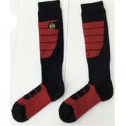 OG-WA(Warm Fit) 60159 ブラック×レッド Mサイズ(25-27cm) [スキーソックス ユニセックス]