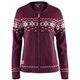 W Santiago Knit 17125055 Aubergine XSサイズ [スキー ミドルウェア レディース]