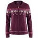 W Santiago Knit 17125055 Aubergine Sサイズ [スキー ミドルウェア レディース]
