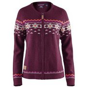 W Santiago Knit 17125055 Aubergine Mサイズ [スキー ミドルウェア レディース]