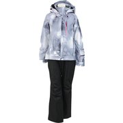 LADIES SUIT S 009P009 ブラック・ブラック [スキーウェア スーツ ユニセックス]