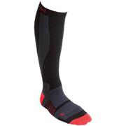 サーモソックス エボ THERMO SOCKS EVO BLACK/RED Sサイズ(21.5-24.5cm) [スキーソックス ユニセックス]