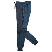 Running Pants W 206.411 Navy Sサイズ [ランニングパンツ レディース]