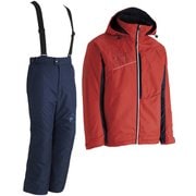 N-XTスキースーツ Z2JG7355 62 レッド Sサイズ [スキーウェア 上下セット メンズ]