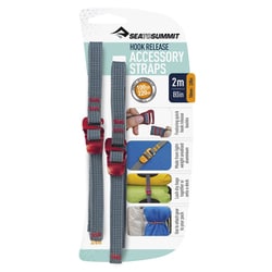 フックリリースアクセサリーストラップ 10mm/2.0m ST82333 レッド [アウトドア用品 結束アイテム]
