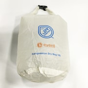 Compression Dry Bag 10 CDB010 WHITE [スタッフバッグ]