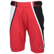 Jr SHORT PANTS ONP79083 RED/WHITE 056100R 130cm [スキーウェアジュニア]