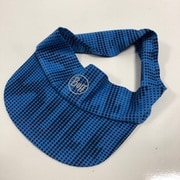 PACK RUN VISOR BUFF115095.790.10 R-DEEP LOGO DARK NAVY ADULT [ランニング キャップ]