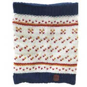 KNITTED NECKWARMER COMFORT BUFF 113544.014.10 ETHEL CRU [ネックウォーマー]