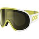 40523 HEXANE YELLOWRETINA BIG COMP BLACK MATTE [スキーゴーグル 眼鏡対応]