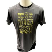 Graphic S/S Tee 1 PN-AQC1701 グレイ Mサイズ [アウトドア カットソー メンズ]