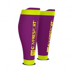 Compressport R2 Race Recovery Yellow Compression Leg Warmers