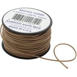 マイクロコード 1.18mm テント ガイライン タン 38m 44002