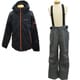 MENS SUIT ONS90521 BLACK/GRAY（009004） Oサイズ [スキーウェア 上下セット ユニセックス]