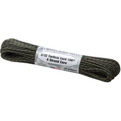 タクティカルコード 2.4mm テント ガイライン ウッドランド 30m 44013